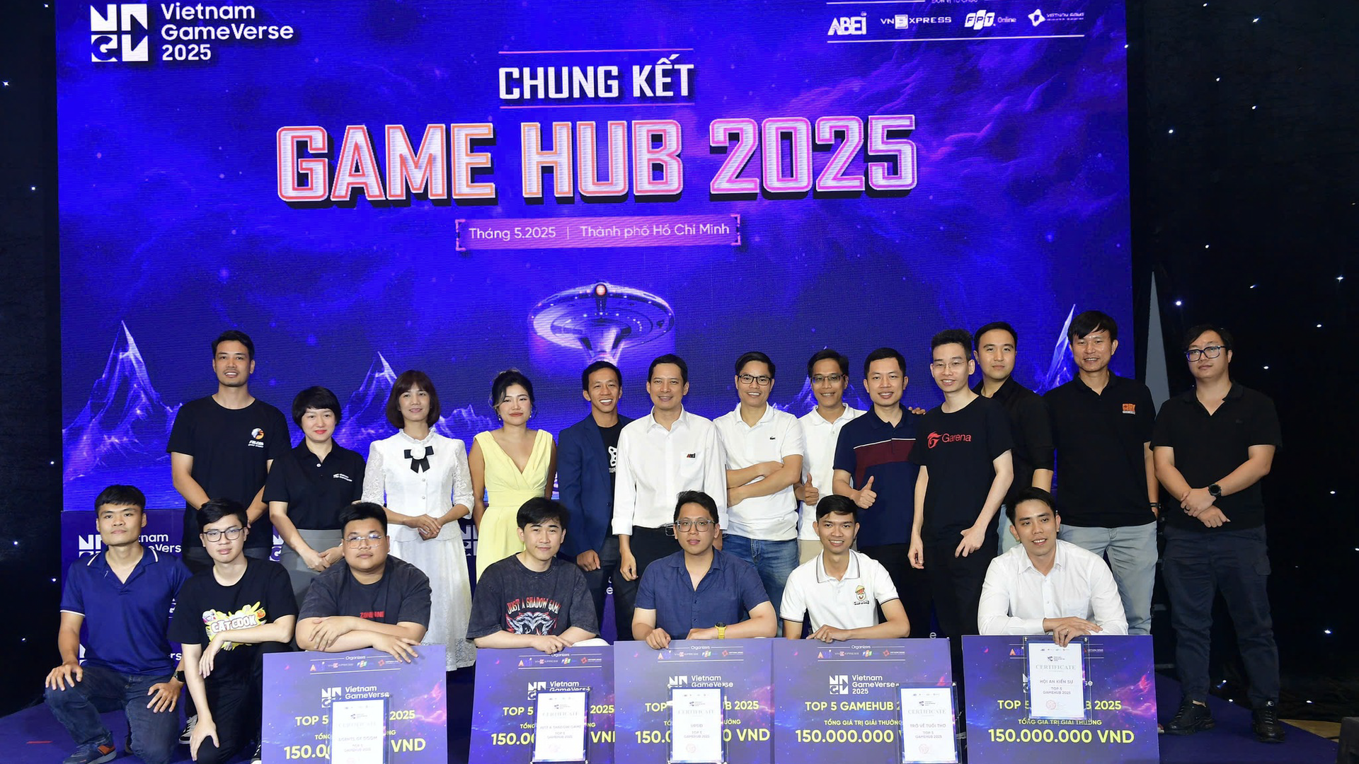 GameHub 2025 Achievement - Top 5 Project Recognition